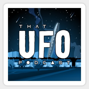 That UFO Podcast (Winter / Square) Sticker